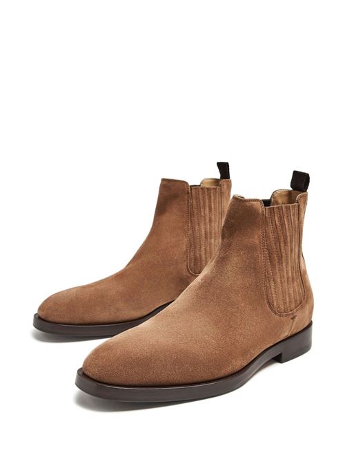 Light brown calf suede boot Brunello Cucinelli | MZUPEAV715C8831